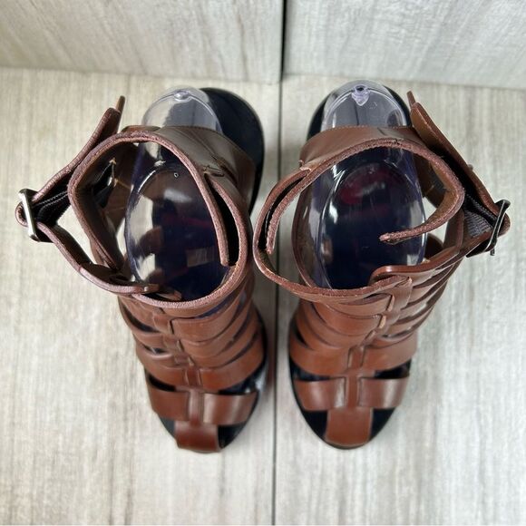 Vince Nicolette Chunky Heel Sandal Platform Gladiator Strap Shoe Women’s Size 10 - Picture 6 of 10